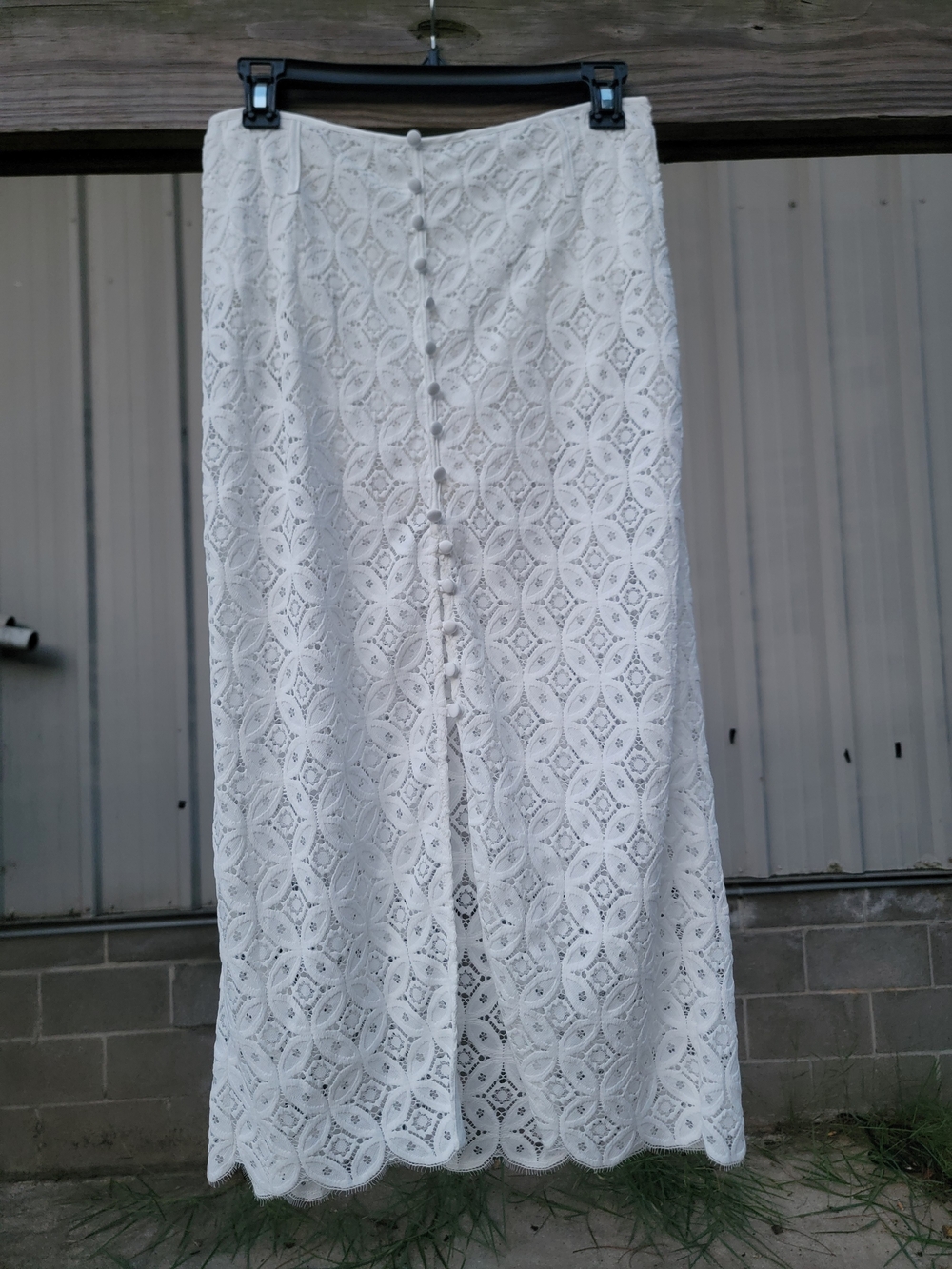 For Love & Lemons Charmaine Midi Skirt Medium NWT